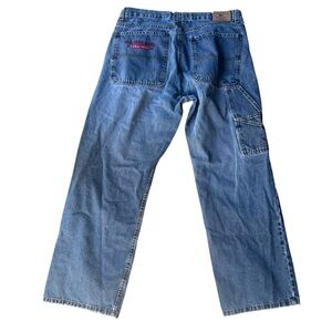 Vintage US Polo Assn Jeans Mens 36x32* Blue Baggy Loose Hip Hop Y2K Skater Denim